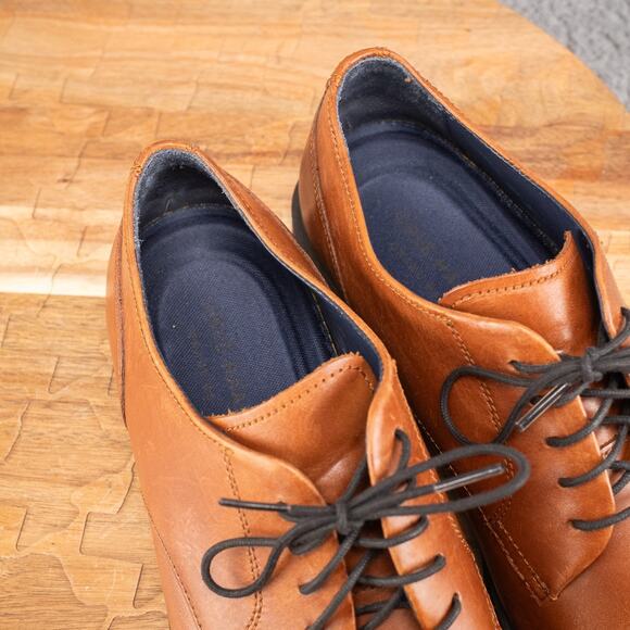 Cole Haan Grand Os Lace Up Oxford Size 11.5 M Brown Leather C27033 - Picture 6 of 7